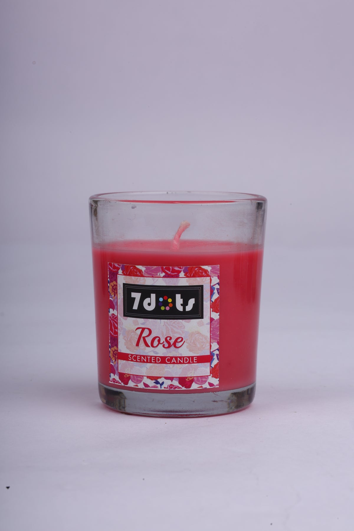 Rose Glass candle