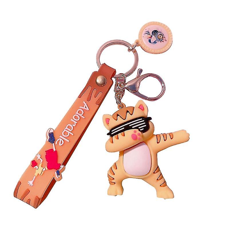 Dab Doggy Keychain