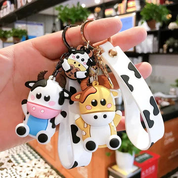 MILE COW KEYCHAIN