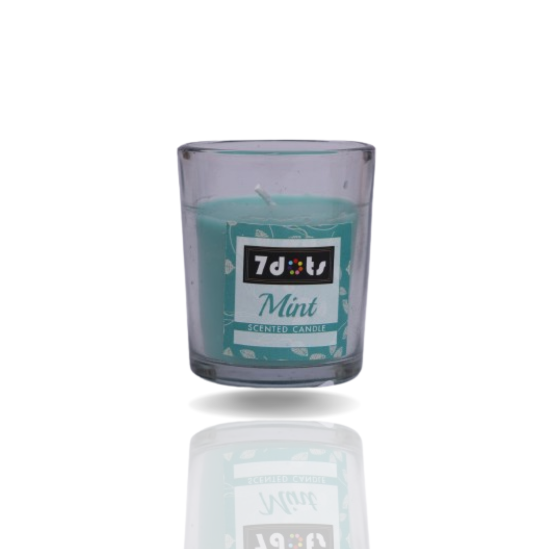 Mint Glass candle