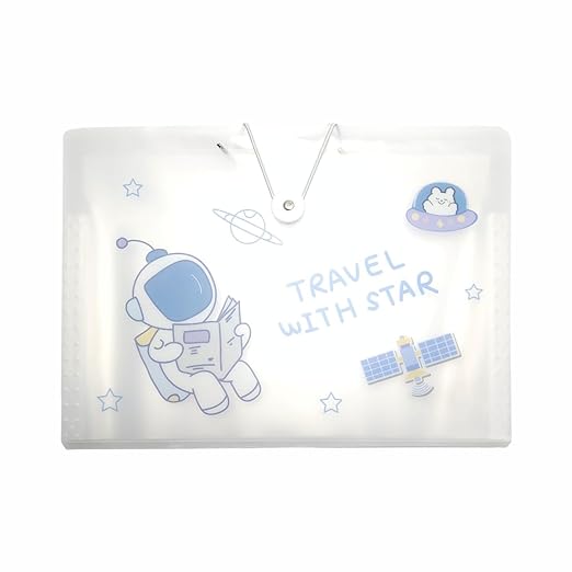 A4 EXPANDING FOLDER-(TRAVEL WITH STAR)