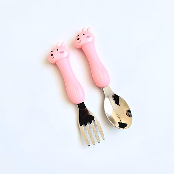 KIDS _ANIMAL SPOON FORK