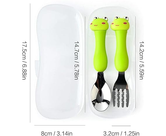 KIDS _ANIMAL SPOON FORK