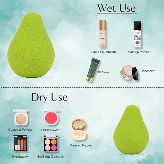 Avocado Makeup Sponge Set