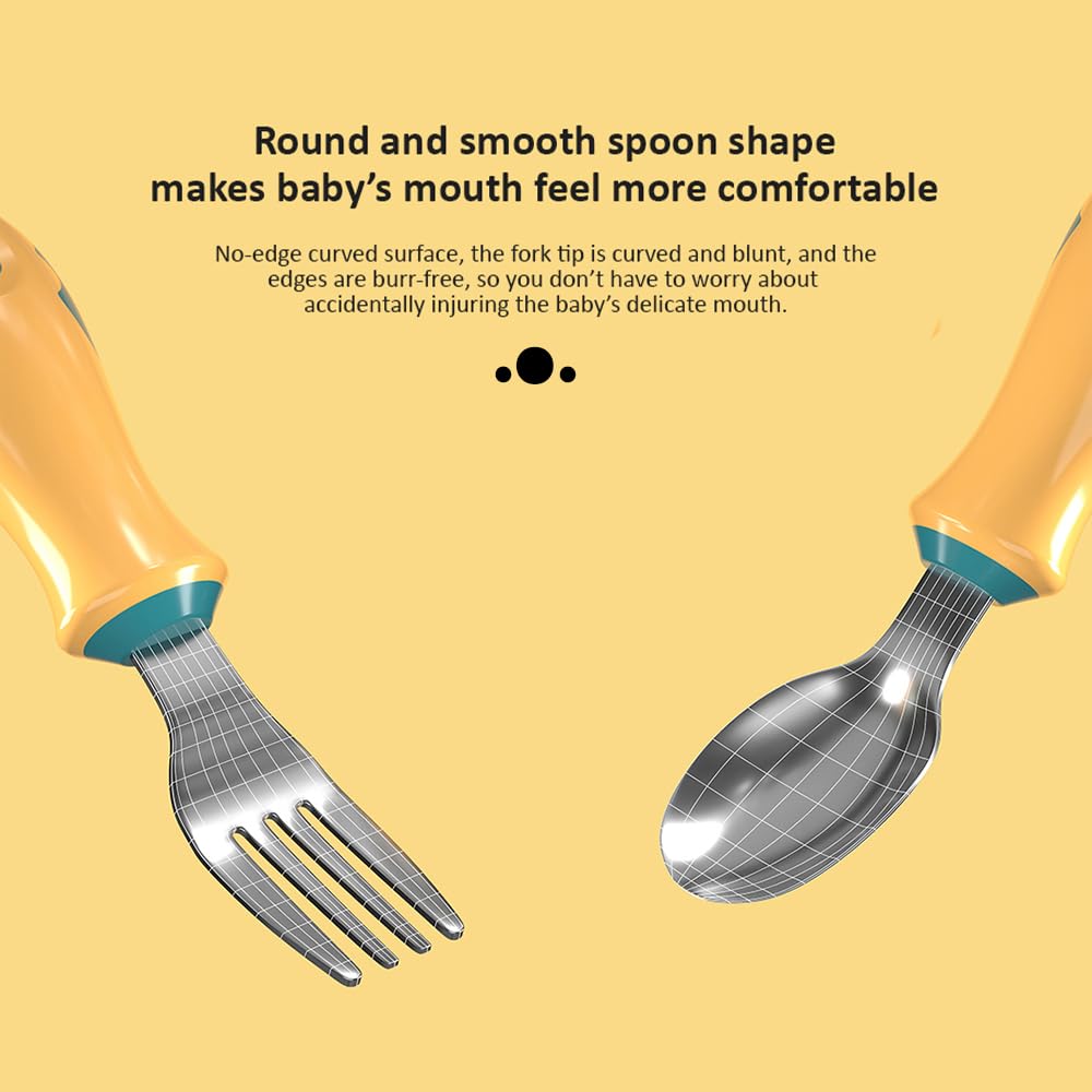 SHORT BABY_ FORK AND SPOON