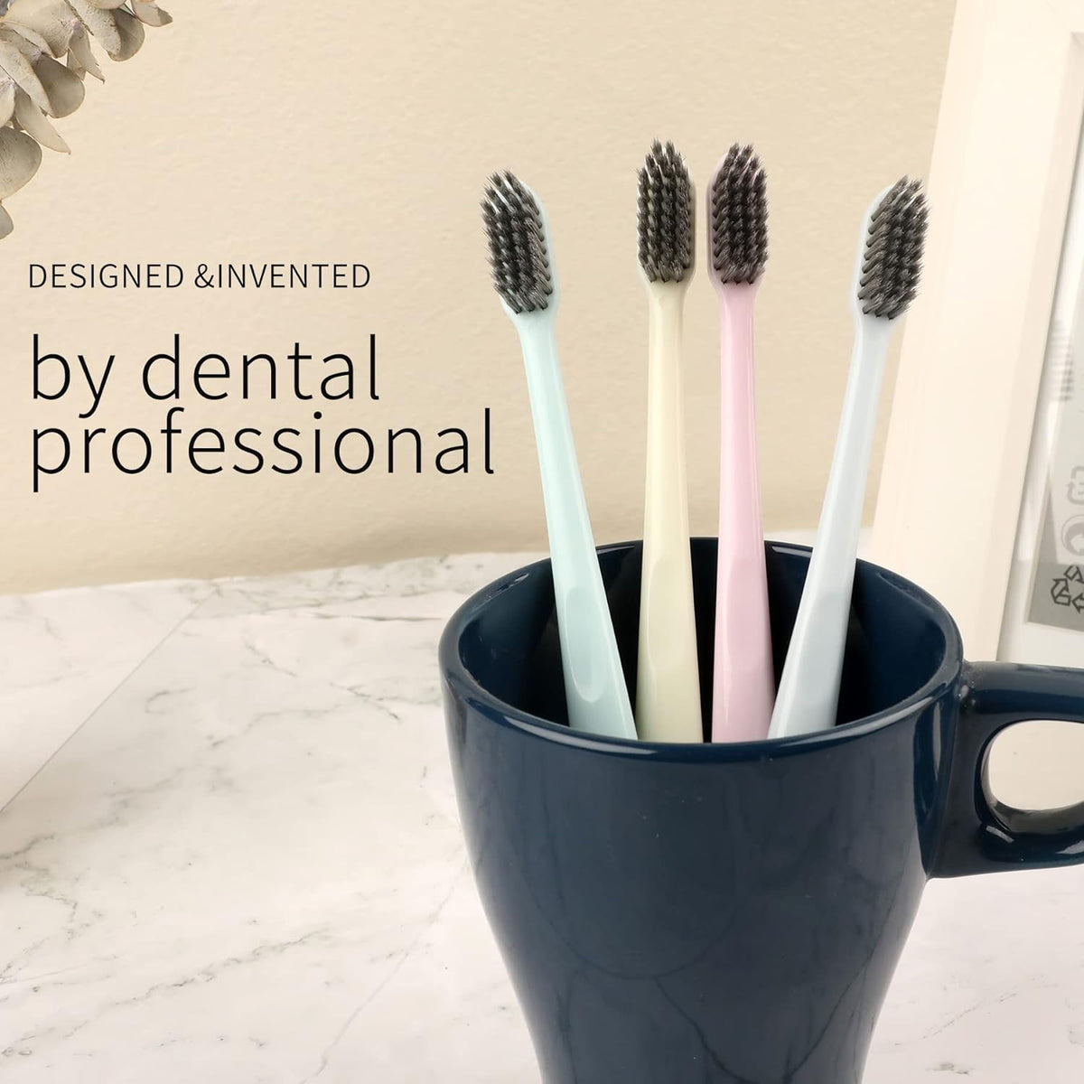 CHARCOAL TOOTHBRUSH_(SET OF 4)