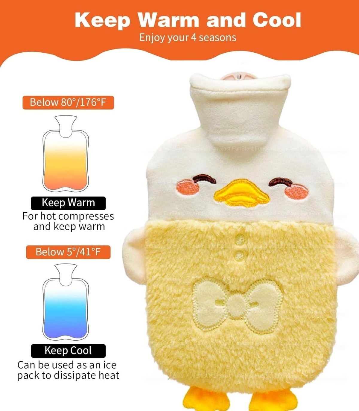 CUTE HOT WATER BAG