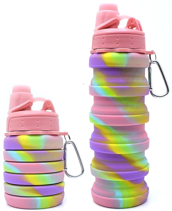 Silicon foldable water bottle