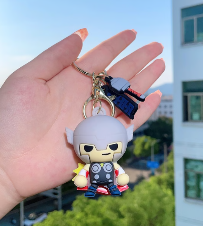 SUPERHERO-KEYCHAIN