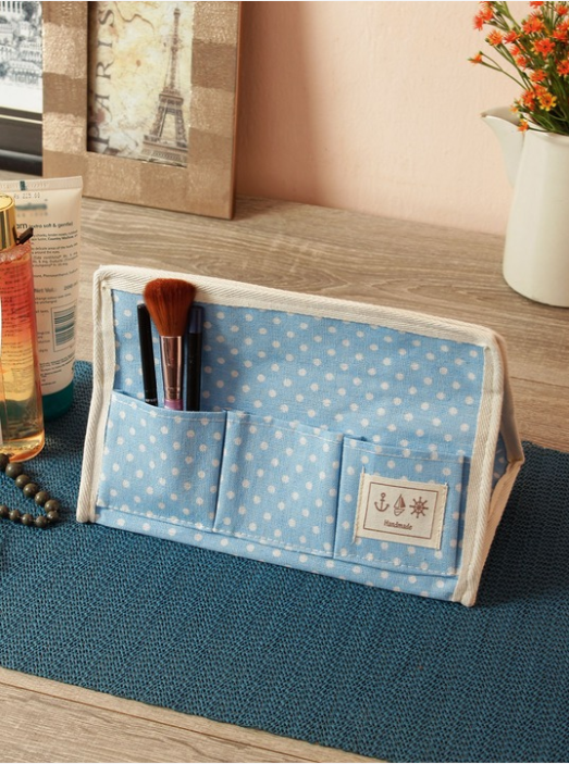 TABLE TOP ORGANISER BLUE