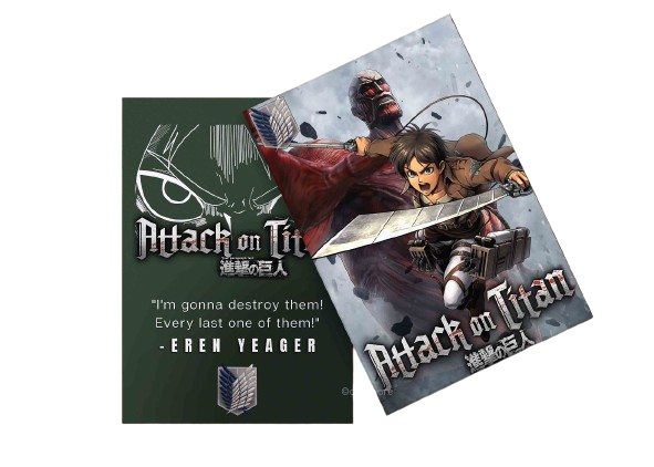 ATTACK ON TITAN _FLAP A5 NOTEBOOK