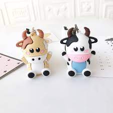 MILE COW KEYCHAIN