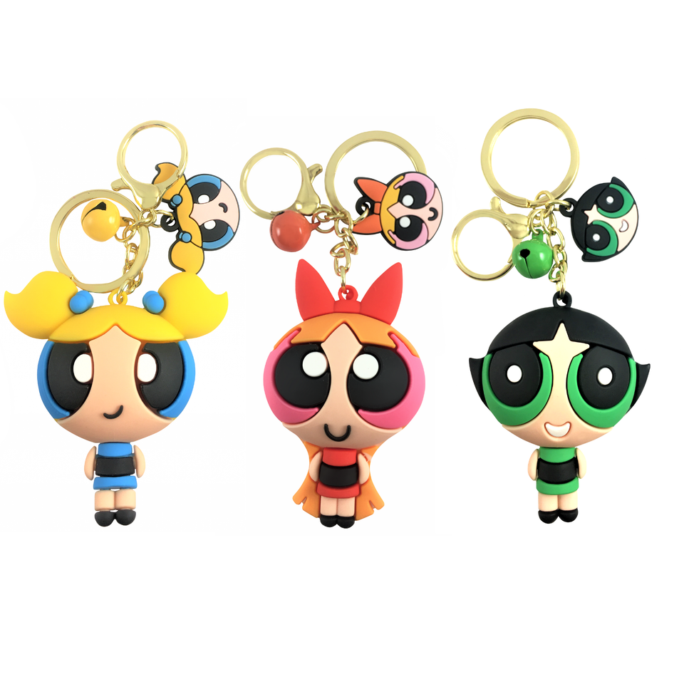 POWERPUFF GIRLS KEYCHAINS